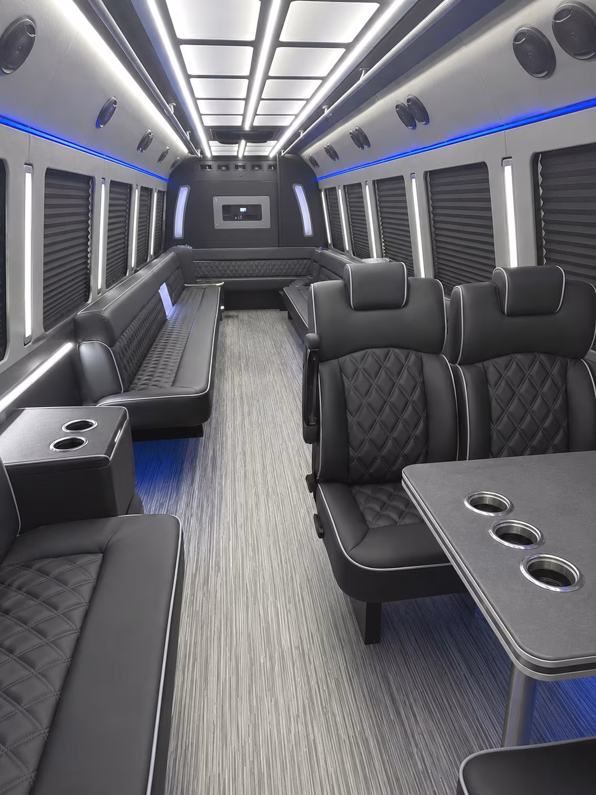 hagerstown 25 passenger party bus inside