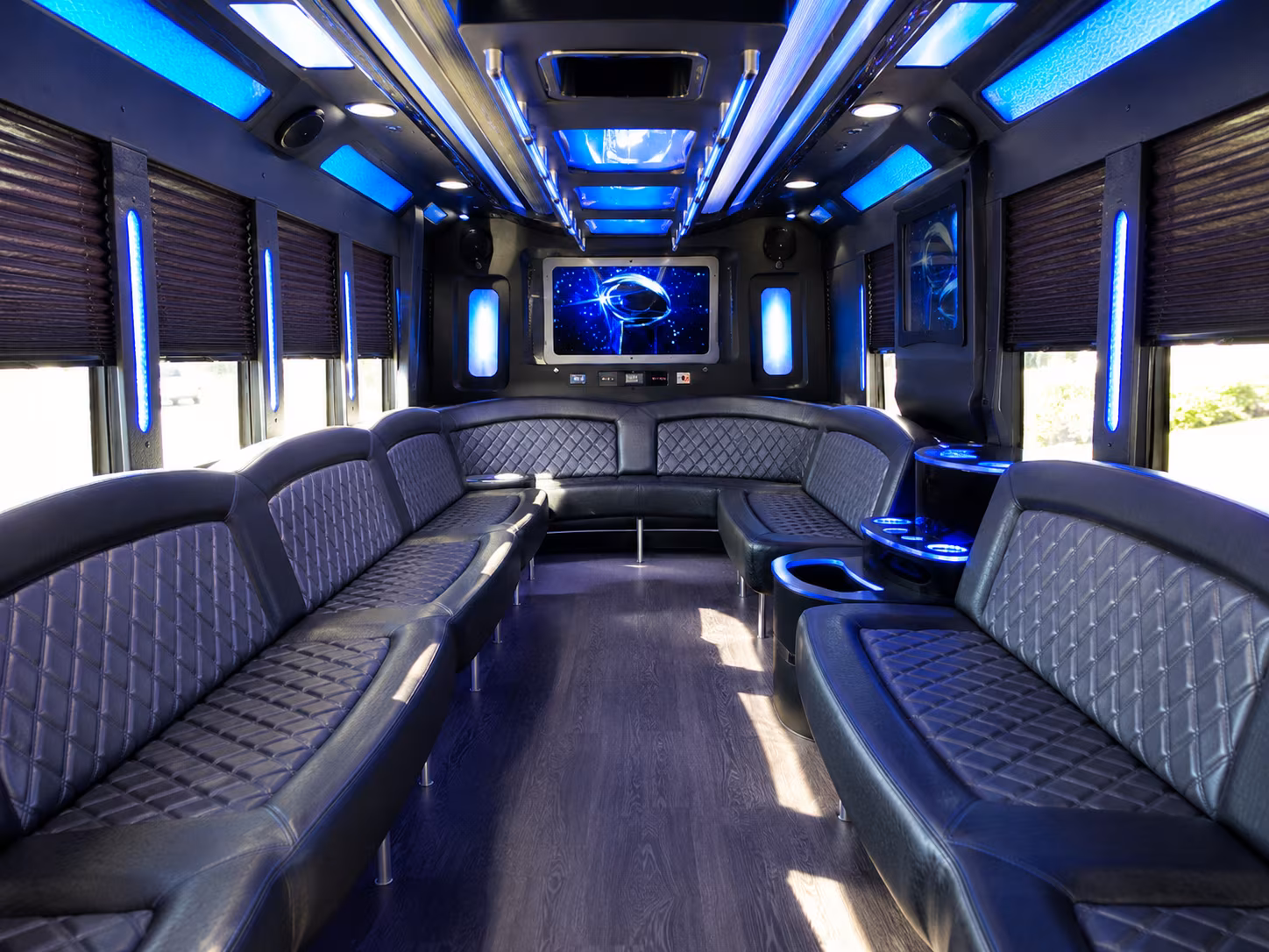 hagerstown 28 passenger party bus inside