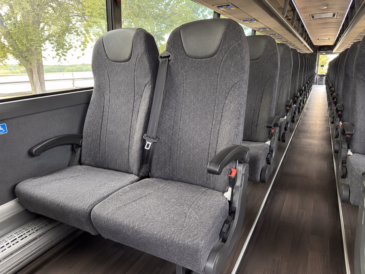 hagerstown long distance transportation onboard seating