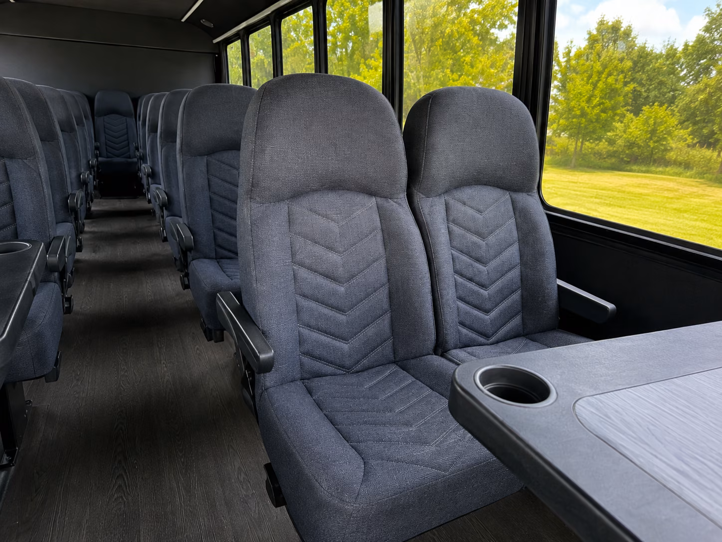 harrisburg comfortable employee shuttle bus rentals in harrisburg