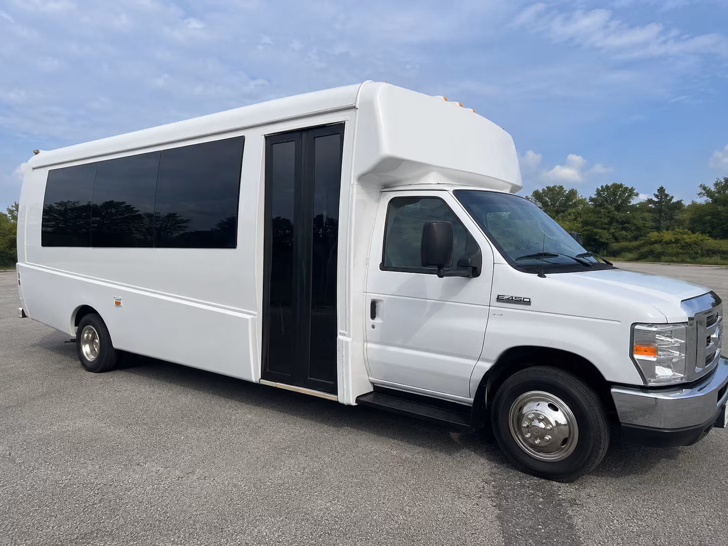 party buses with led lights a built in bar and bluetooth sound for your hagerstown prom night