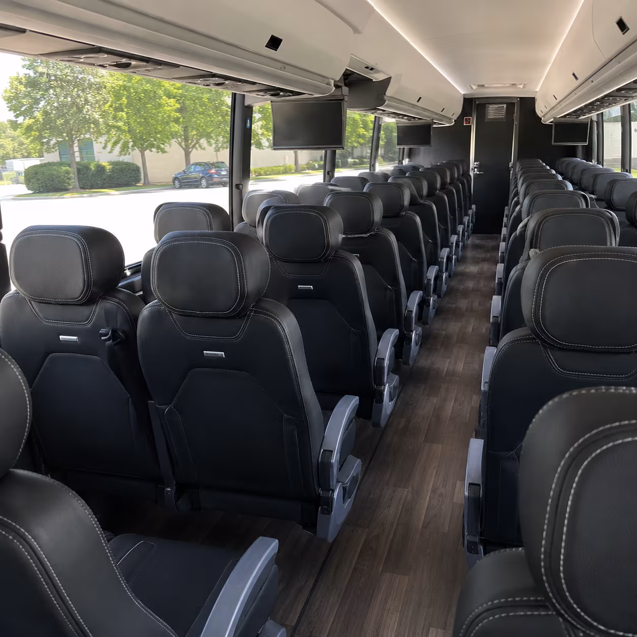 washington spacious charter bus rentals for washington wedding groups