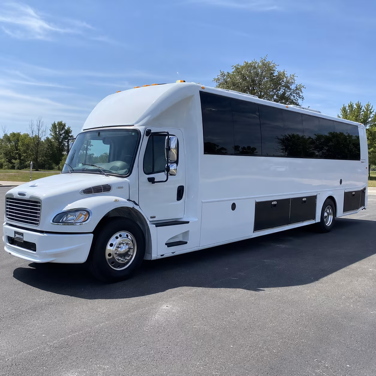 york 40 passenger party bus