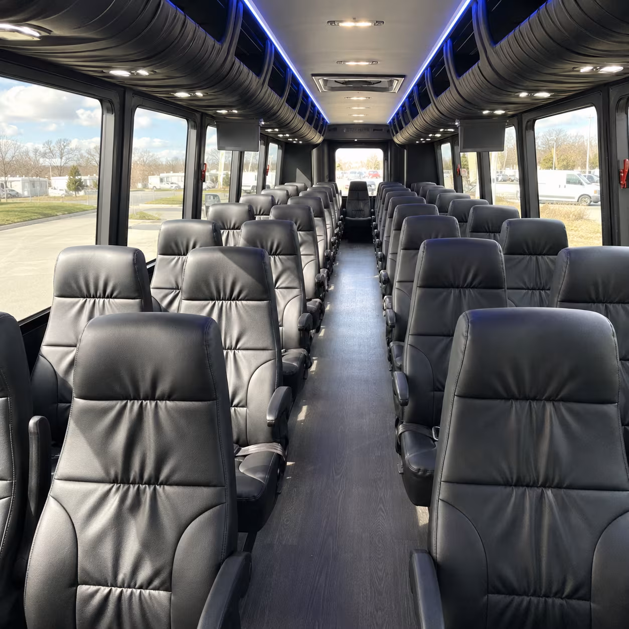 york government military charter bus rentals in york