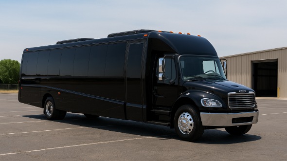 Exterior of Charter Bus Company Leesburg's 15 Passenger Minibus in Leesburg