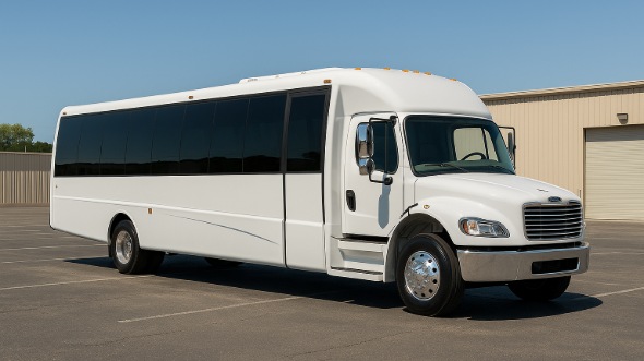 Exterior of Charter Bus Company Hagerstown's 18 Passenger Minibus in Hagerstown