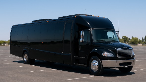 Exterior of Charter Bus Company Leesburg's 20 Passenger Mini bus in Leesburg
