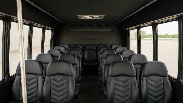 hagerstown 20 passenger minibus inside