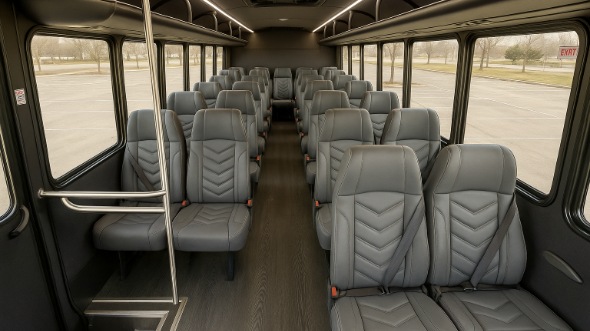 hagerstown 28 passenger minibus inside