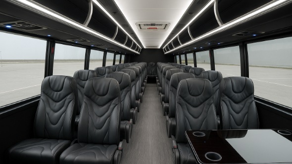 hagerstown 30 passenger minibus inside