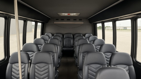 hagerstown 35 passenger minibus inside