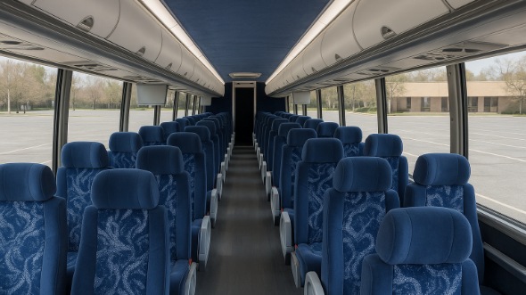 hagerstown 54 passenger charter bus inside
